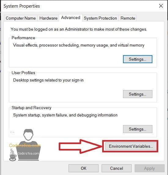 Windows environment variables setter