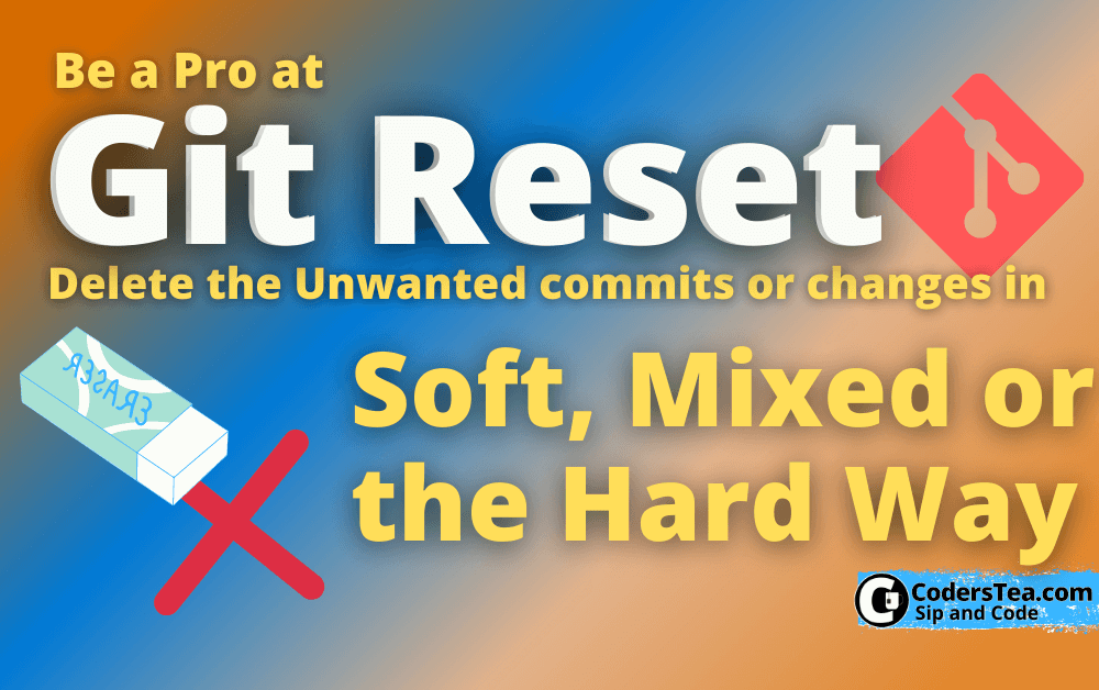Git reset is used for resetting the changes you made in the git branch. You can soft, mixed or hard reset the changes.