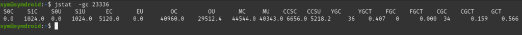 Monitor Your Java Memory with these Tools 2 jstat