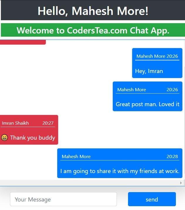 mahesh chat